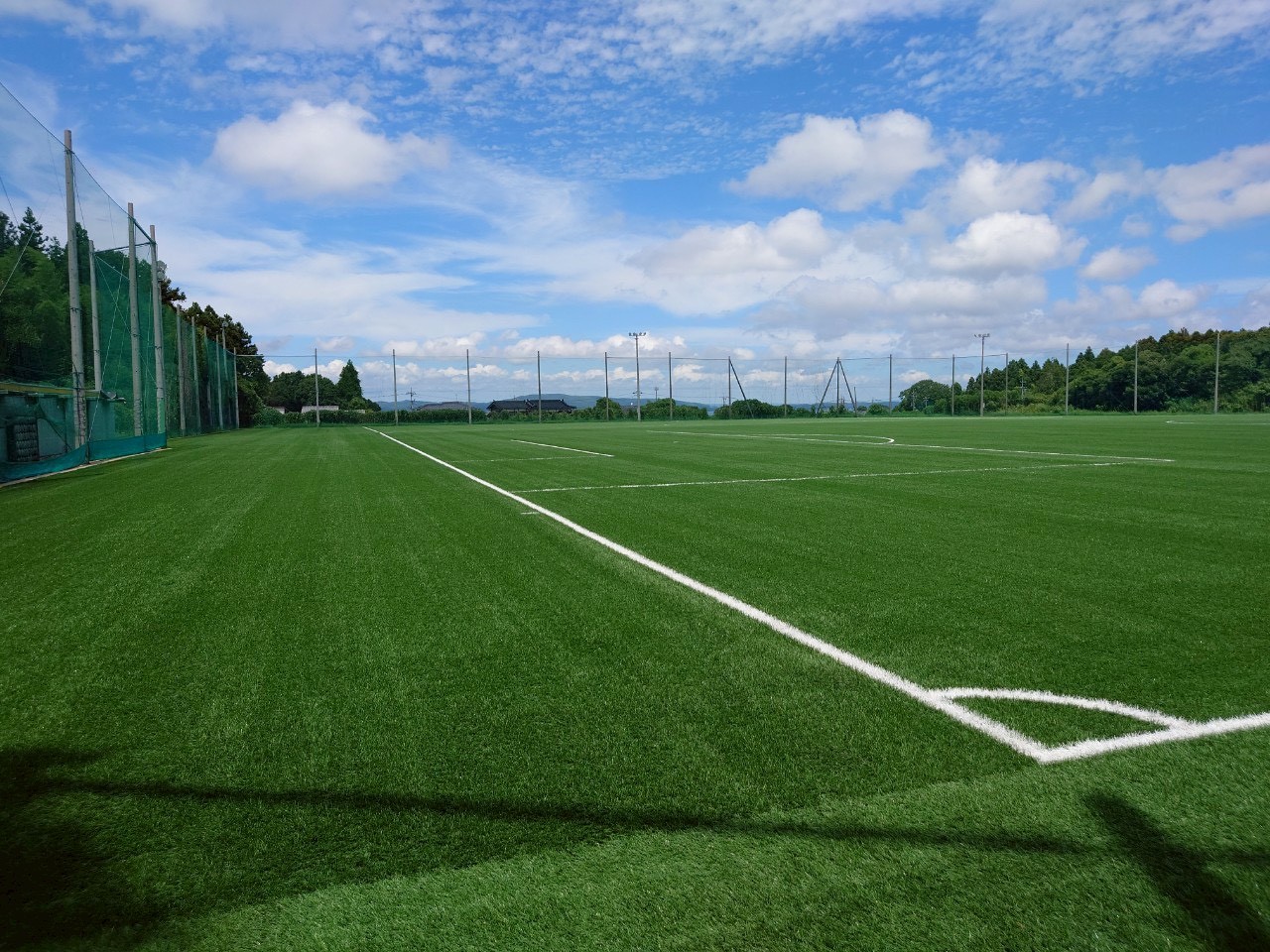 サッカー場改修工事　石川県　某高校